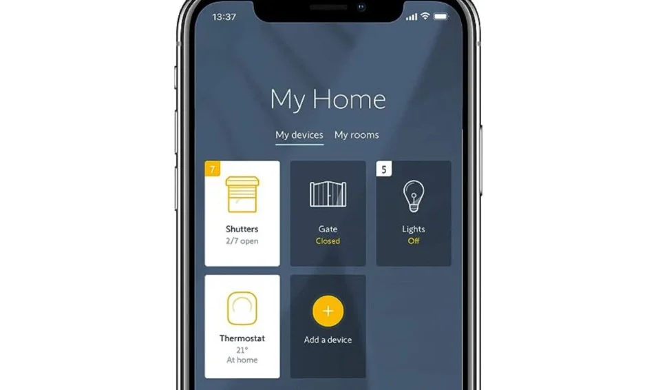 Huis & Zon Somfy Tahoma switch